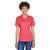 Team 365 Women's Sp Red Heather Zone Sonic Heather Performance T-Shirt