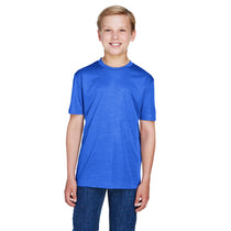 Team 365 Youth Sp Royal Heather Zone Sonic Heather Performance T-Shirt