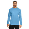 Team 365 Men's Sport Light Blue Zone Performance Long-Sleeve T-Shirt