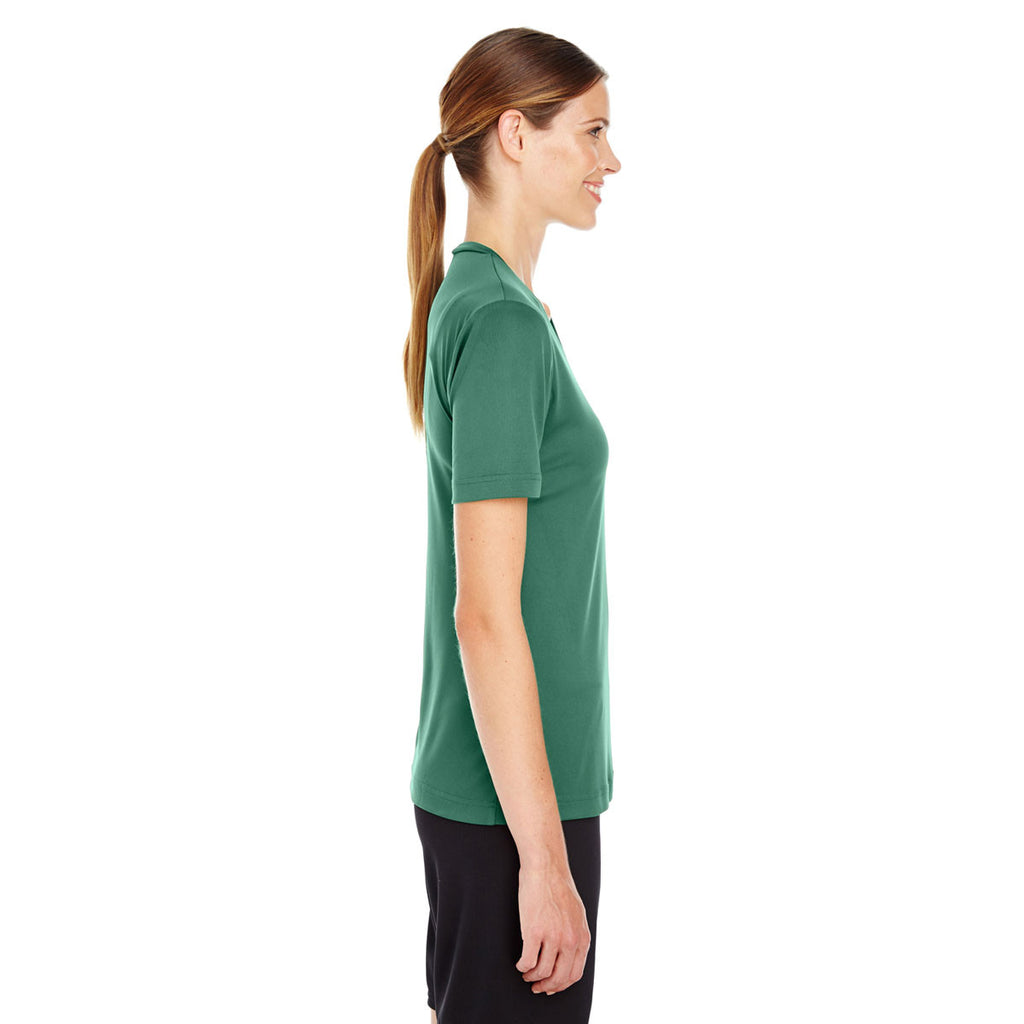 Team 365 Women's Sport Dark Green Zone Performance T-Shirt