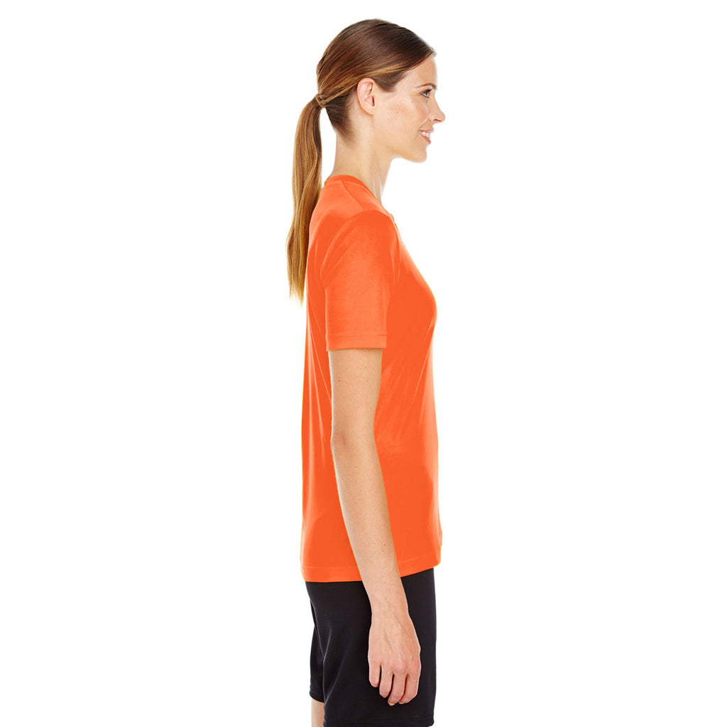 Team 365 Women's Sport Orange Zone Performance T-Shirt