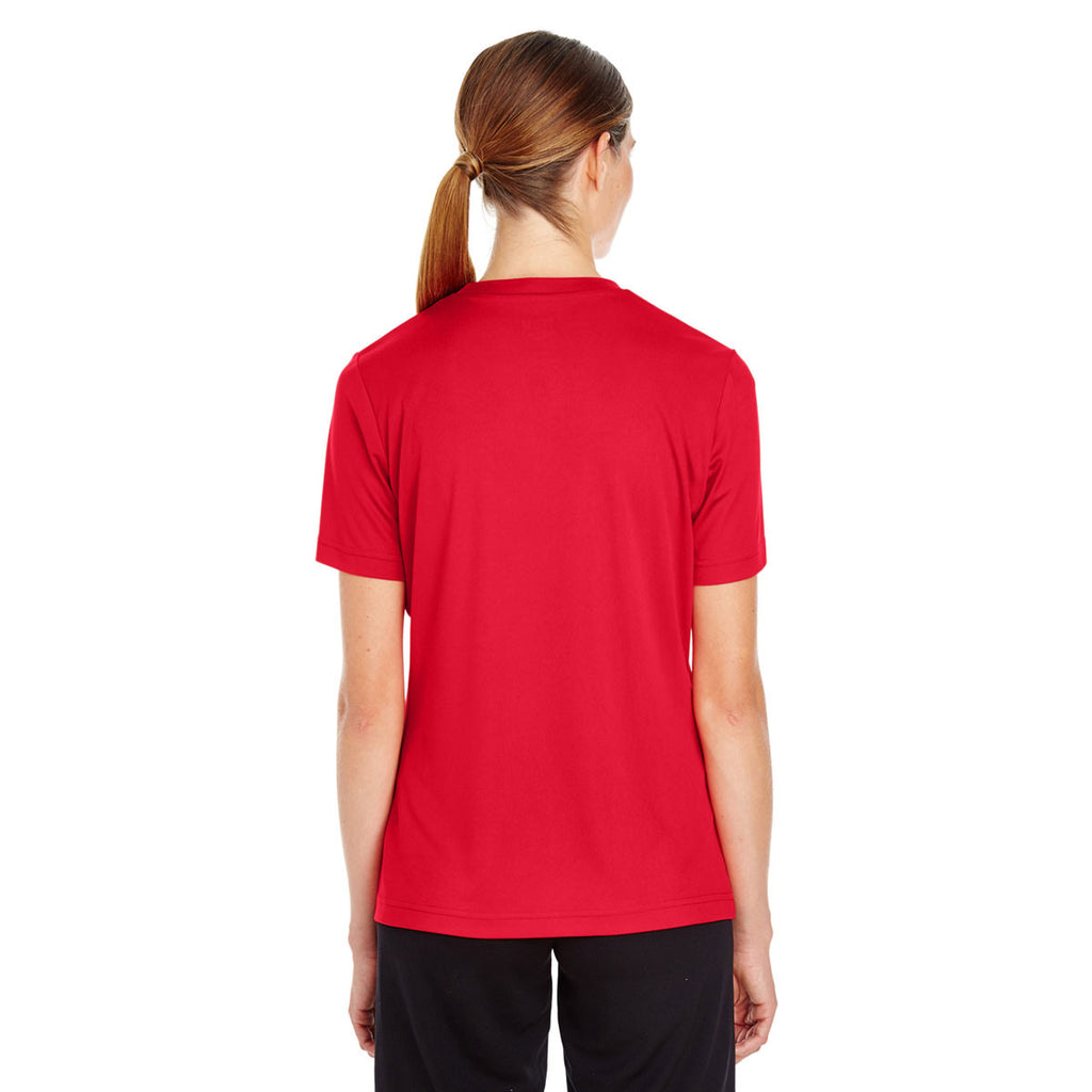 Team 365 Women's Sport Red Zone Performance T-Shirt