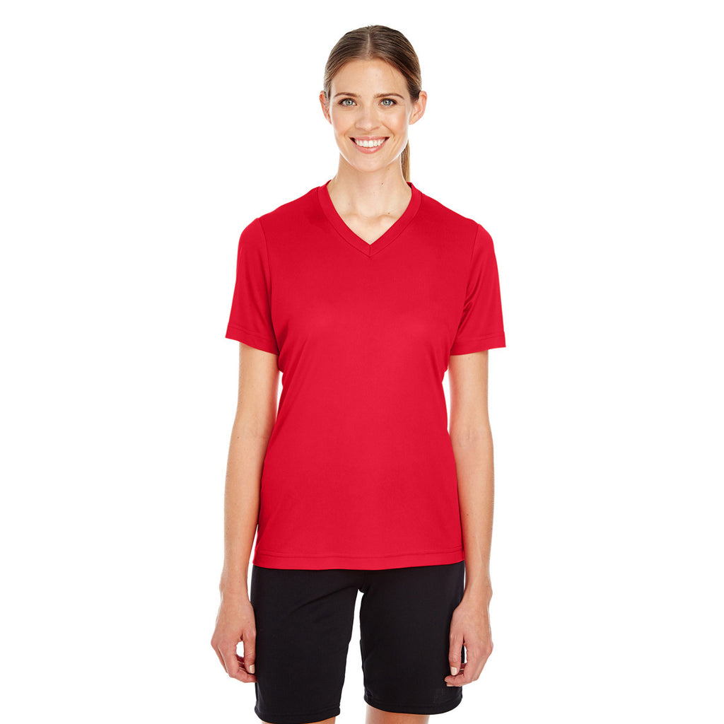 Team 365 Women's Sport Red Zone Performance T-Shirt