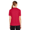 Team 365 Women's Sport Scarlet Red Zone Performance T-Shirt