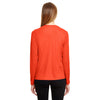 Team 365 Women's Sport Orange Zone Performance Long-Sleeve T-Shirt