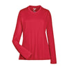 Team 365 Women's Sport Red Zone Performance Long-Sleeve T-Shirt