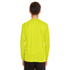 Team 365 Youth Safety Yellow Zone Performance Long-Sleeve T-Shirt