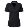 Team 365 Women's Black Charger Performance Polo