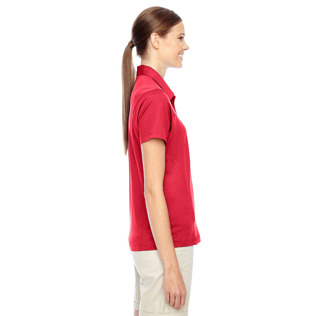 Team 365 Women's Sport Red Charger Performance Polo