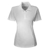 Team 365 Women's Sport Silver Charger Performance Polo
