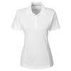 Team 365 Women's White Charger Performance Polo