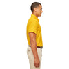 Team 365 Men's Sport Athletic Gold Command Snag-Protection Polo