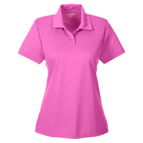 Team 365 Women's Sport Charity Pink Command Snag-Protection Polo