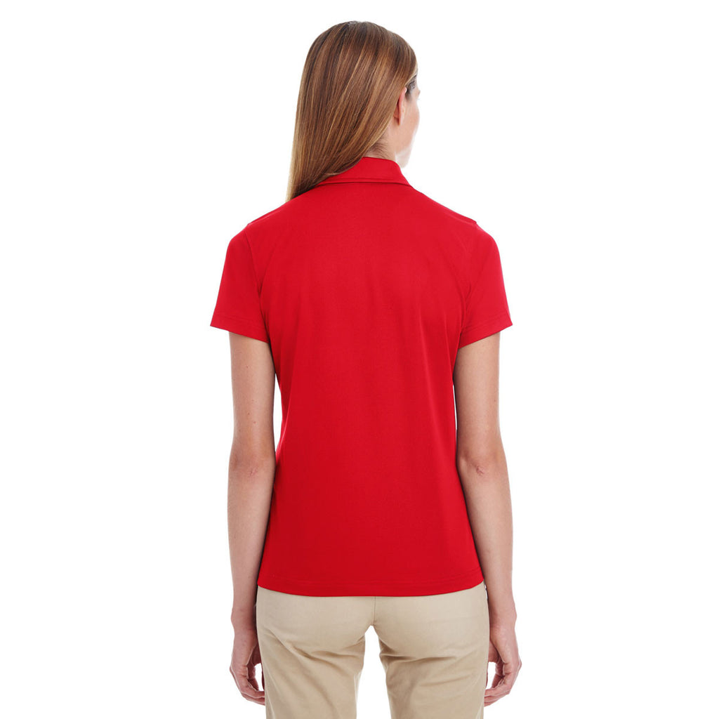 Team 365 Women's Sport Red Command Snag-Protection Polo
