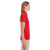 Team 365 Women's Sport Red Command Snag-Protection Polo