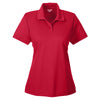 Team 365 Women's Sport Scarlet Red Command Snag-Protection Polo
