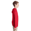 Team 365 Youth Sport Red Zone Performance Hoodie