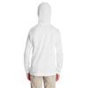 Team 365 Youth White Zone Performance Hoodie