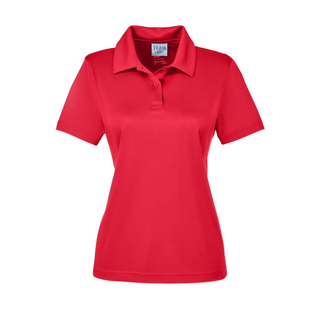 Team 365 Women's Sport Red Zone Performance Polo