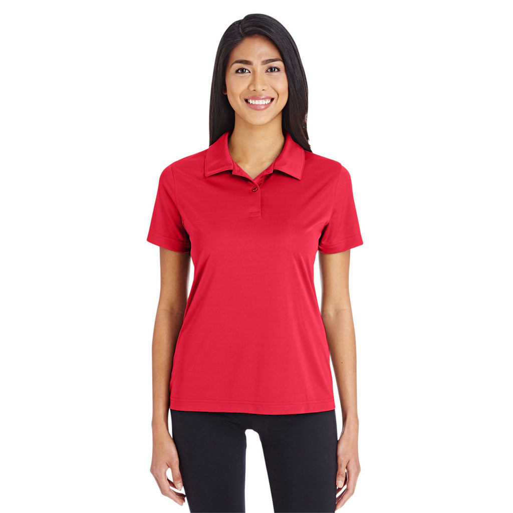 Team 365 Women's Sport Red Zone Performance Polo
