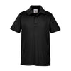Team 365 Youth Black Zone Performance Polo
