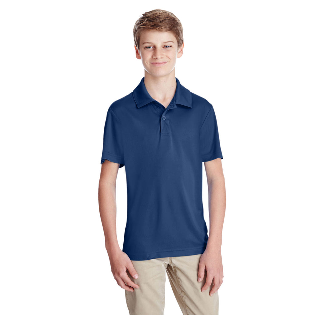 Team 365 Youth Sport Dark Navy Zone Performance Polo