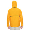 Team 365 Men's Sport Athletic Gold Conquest Jacket with Mesh Lining