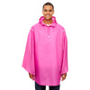 Team 365 Men's Sport Charity Pink Stadium Packable Poncho
