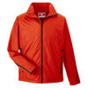 Team 365 Men's Sport Burnt Orange Conquest Jacket with Fleece Lining