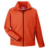 Team 365 Men's Sport Orange Conquest Jacket with Fleece Lining