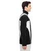 Team 365 Men's Black/Sport Silver Icon Colorblock Soft Shell Jacket