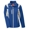 Team 365 Women's Sport Royal/Sport Silver Icon Colorblock Soft Shell Jacket