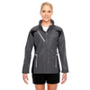 Team 365 Women's Sport Graphite Dominator Waterproof Jacket