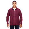 Team 365 Men's Sport Maroon Campus Microfleece Jacket