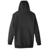 Team 365 Unisex Black Zone HydroSport Heavyweight Pullover Hooded Sweatshirt