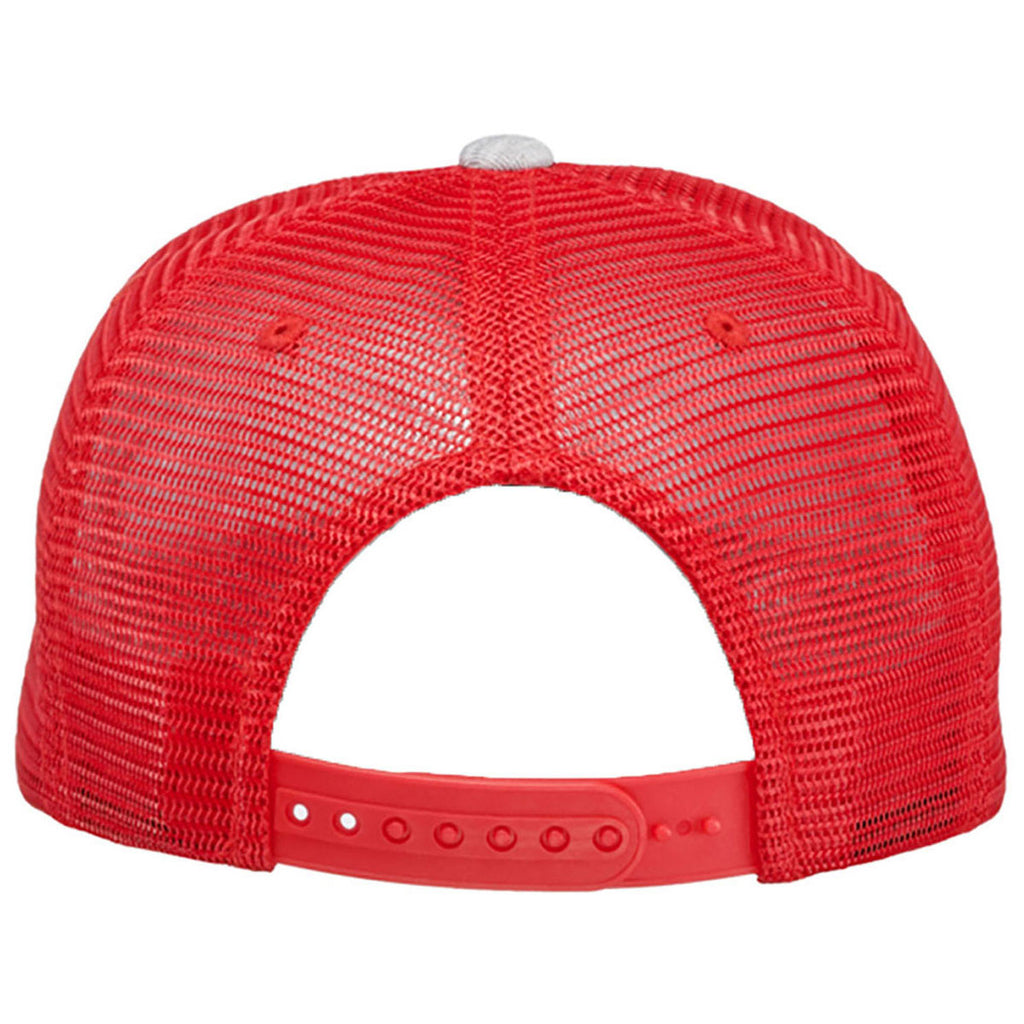 Top Of The World Red Cutter Jersey Snapback Trucker Hat