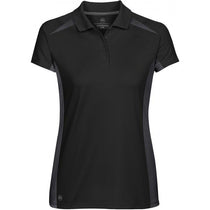 Stormtech Women's Black/Graphite Match Technical Polo