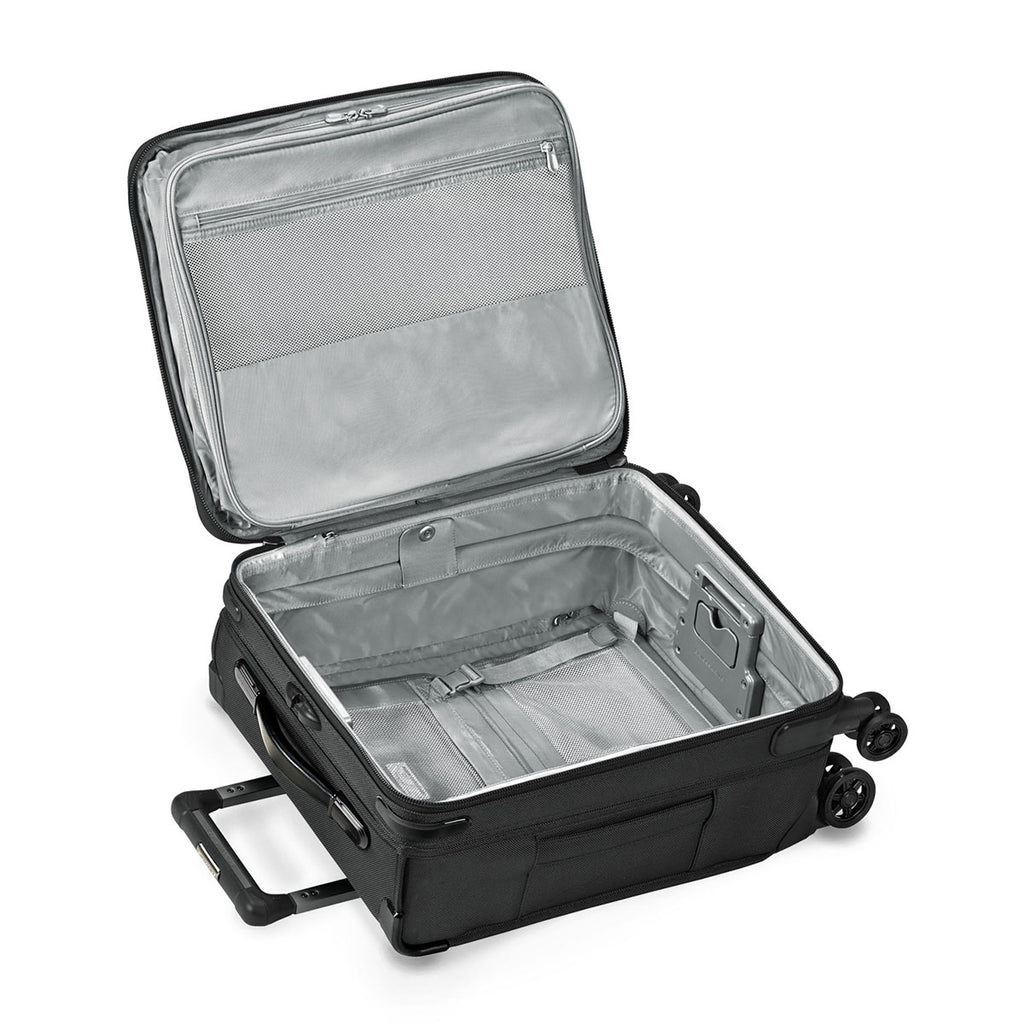 Briggs & Riley Black Baseline International Carry-On Expandable Wide-Body Spinner