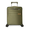 Briggs & Riley Olive Baseline International Carry-On Expandable Wide-Body Spinner