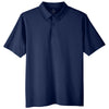 UltraClub Men's Navy Lakeshore Stretch Cotton Performance Polo