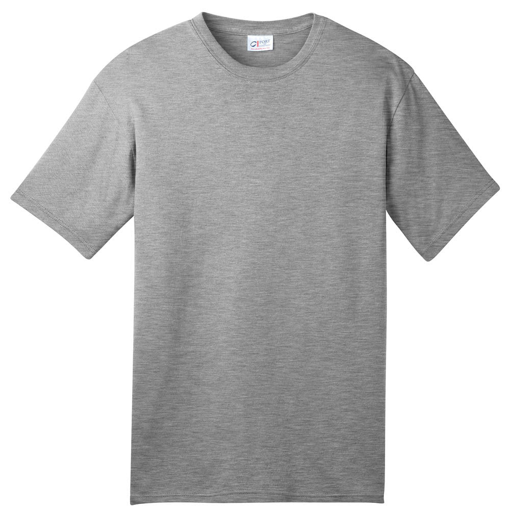 USA Heather T-Shirt Grey Company in & Made Port