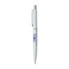 Hub Pens White Attache Pen with Black Ink