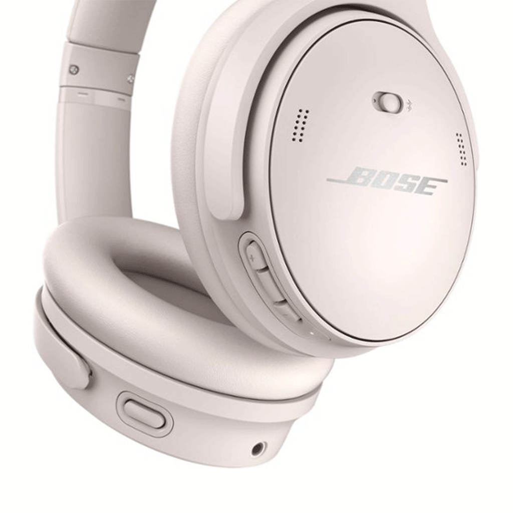 Penneven Trænge ind udledning Bose White Smoke QuietComfort 45 Wireless Noise Cancelling Over-the-Ea