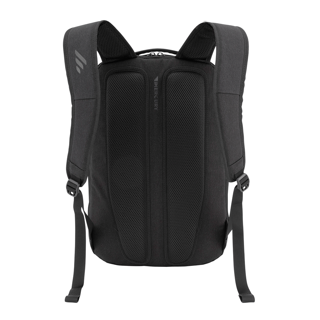 Mercury Luggage Black Everyday Backpack