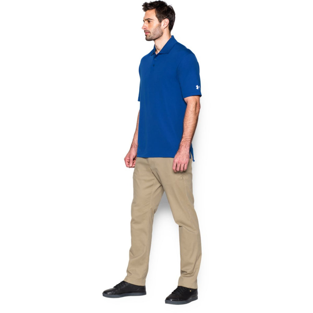 Under Armour Corporate Men's Royal Blue Performance Polo Custom UA