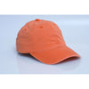 Pacific Headwear Orange Vintage Buckle Strap Adjustable Cap