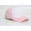 Pacific Headwear Pink/White Vintage Buckle Strap Adjustable Cap