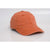 Pacific Headwear Tex Orange Vintage Buckle Strap Adjustable Cap