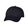 Valucap Navy Unstructured Washed Chino Twill Cap