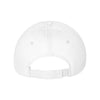 Valucap White Unstructured Washed Chino Twill Cap